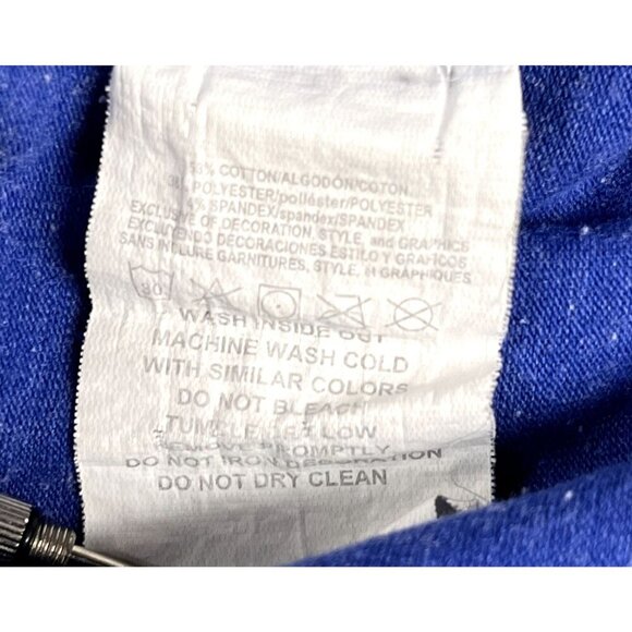 Majestic Philadelphia 76ers Blue T-Shirt Size Medium - Picture 4 of 4